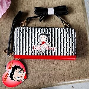 Betty Boop wristlet, crossbody, clutch